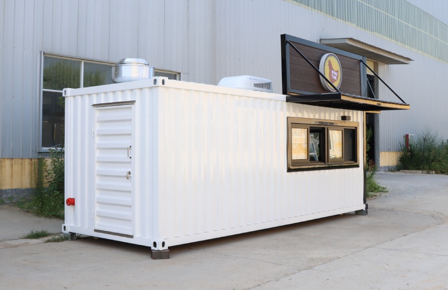 shipping container kitchen
